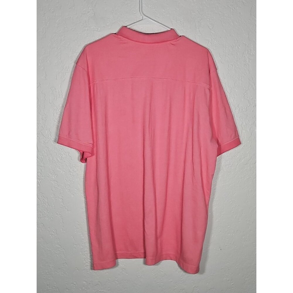 Tommy Bahama Men's Polo Shirt - Short Sleeve - Pink - XL - Picture 5 of 6